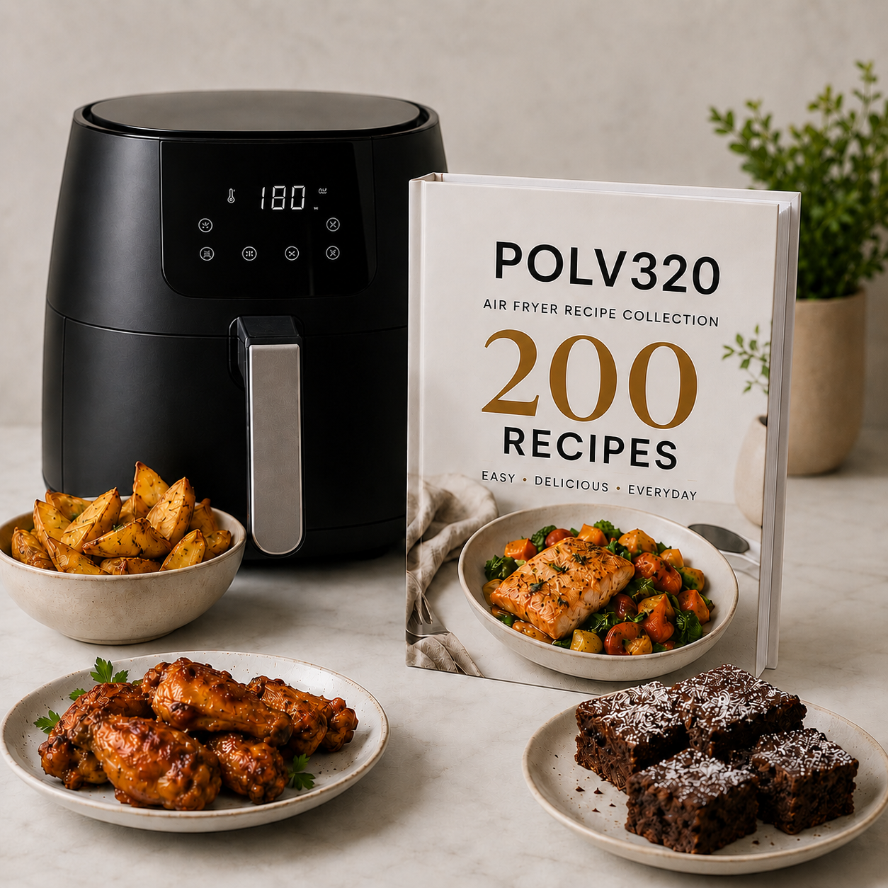 The Ultimate Collection – 200 Air Fryer Recipes